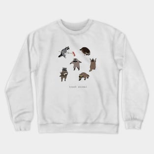 Trash animal Crewneck Sweatshirt